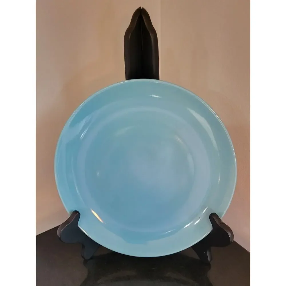 (Qty 1) Ikea Fargrik Turquoise Blue Salad Plate IKEA Of Sweden 21963